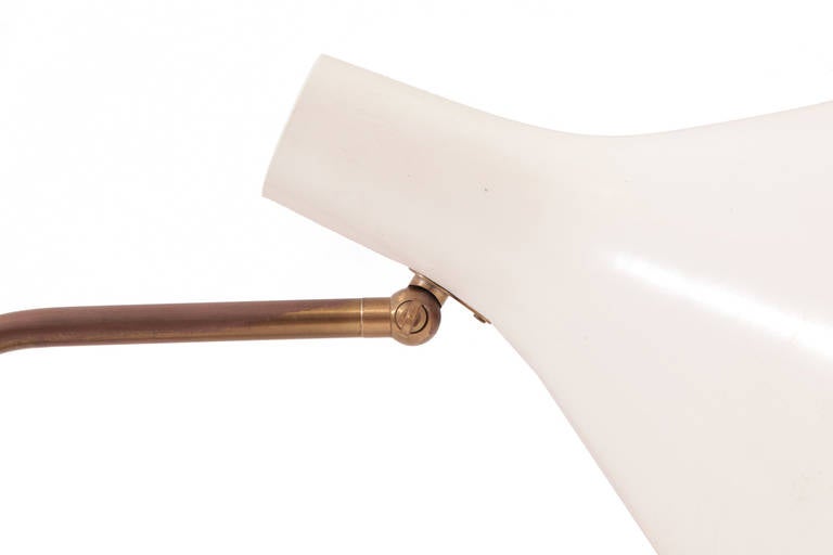 Mid-20th Century Rare Greta Von Nessen Double Cone Table Lamp