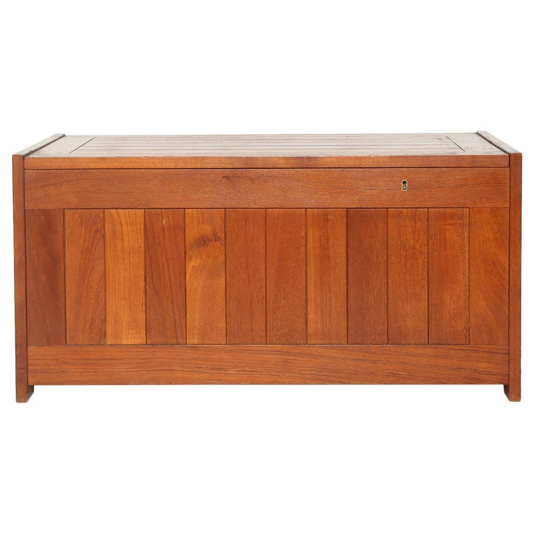 Illums Bolighus Teak Blanket Chest at 1stDibs