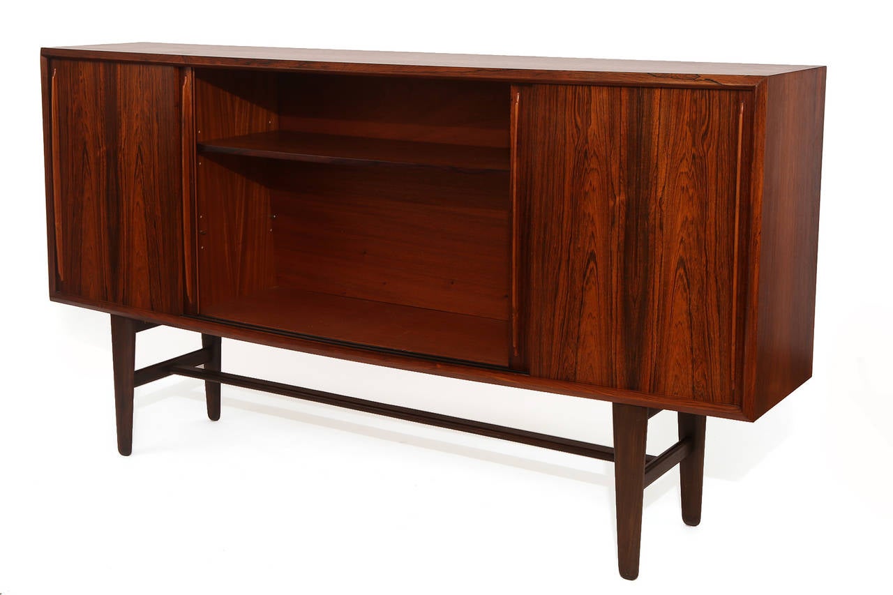 Mid-Century Modern Fabulous Rosewood Sideboard or Credenza by Dansk Designs