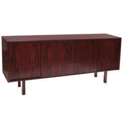 Elegant Brazilian Rosewood Credenza