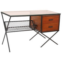 Muriel Coleman for Vista Iron & Walnut Desk