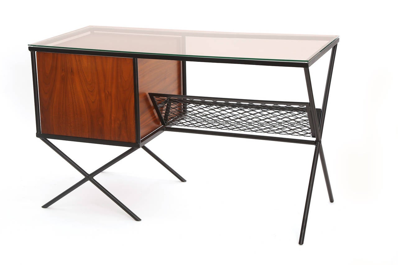 Muriel Coleman for Vista Iron & Walnut Desk 1