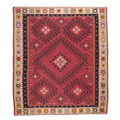 Vintage Sharkoy Kilim Rug