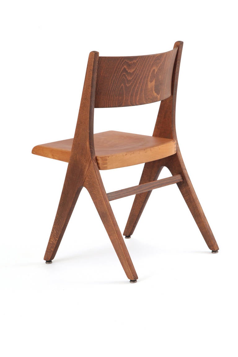 29 Sculptural Beechwood Chairs by Casala For Sale at 1stdibs