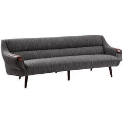 Gorgeous Curved Free Form Sofa by H.W. Klein
