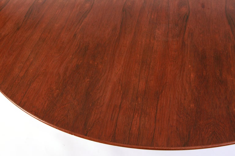 American Warren Platner Bronze & Rosewood Dining Table