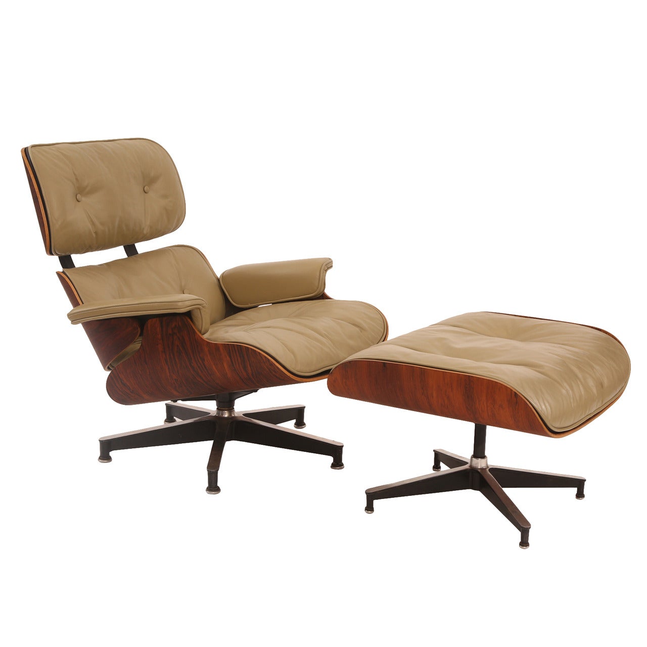 Custom Ordered Eames 670 Lounge Chair and Ottoman