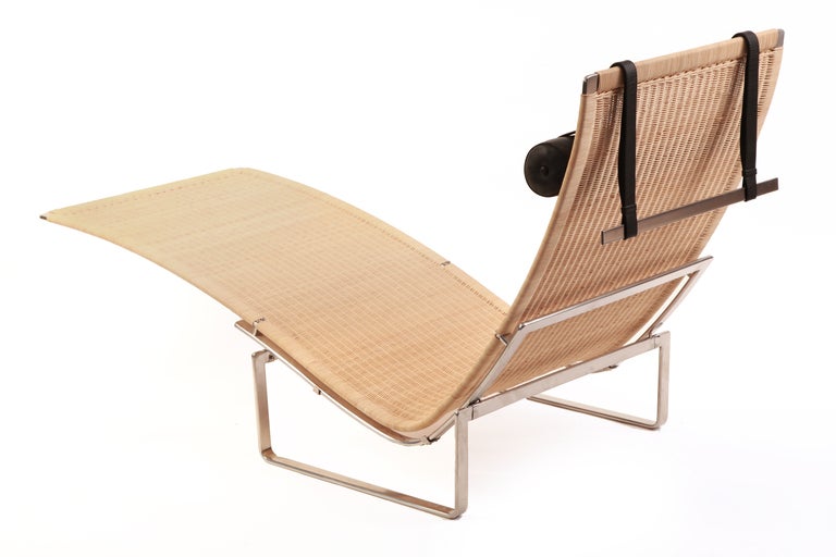 Danish Chaise Longue by Poul Kjærholm for Fritz Hansen