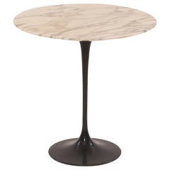 Vintage Eero Saarinen Knoll Marble Side Table