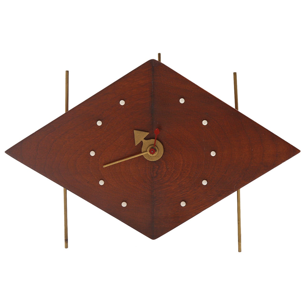 Rare Original George Nelson for Howard Miller Kite Table Clock