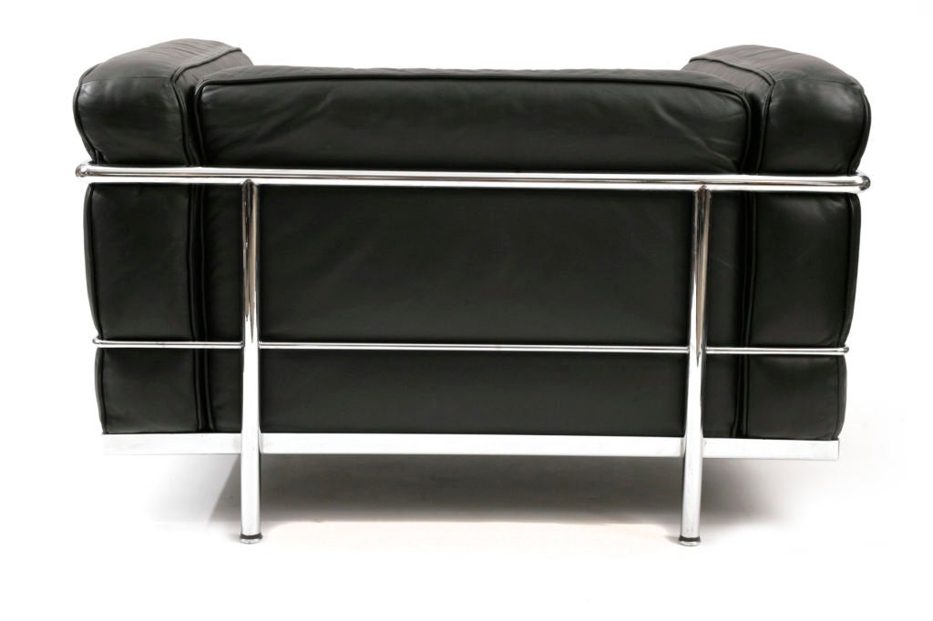 Metal Le Corbusier for Cassina LC3 Lounge Chair