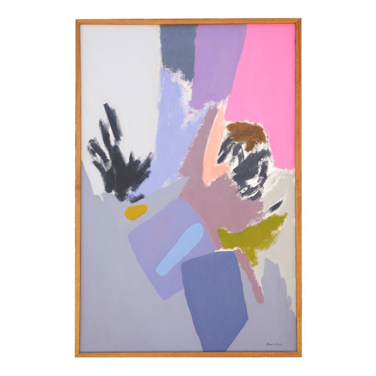 Jackie Carson Abstract Acrylic on Canvas
