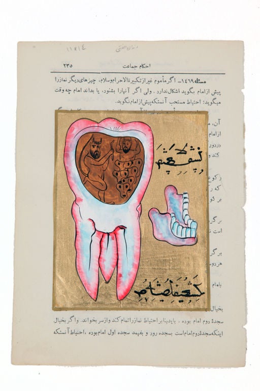 20th Century Phenomenal Turkish Anatomical Prints