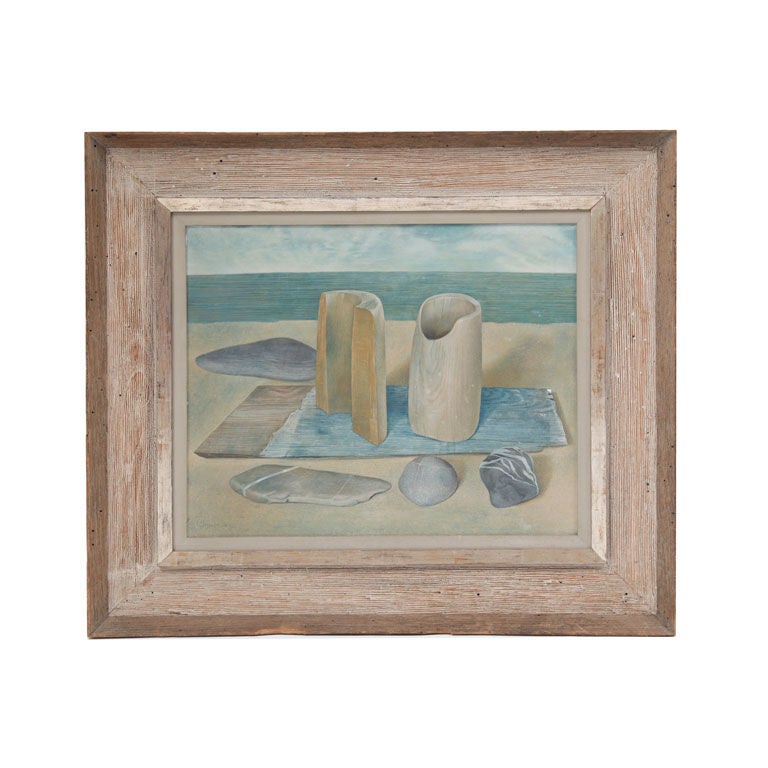 Seaside Still Life Oil Painting by Wynn Chamberlain