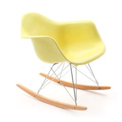 Vintage Eames Herman Miller Rar Rocking Chair