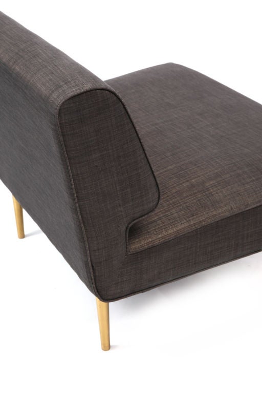 Rare Edward Wormley Dunbar Wing Loveseat