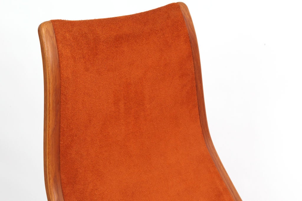 Yngve Ekstrom Lamino Chair & Ottoman