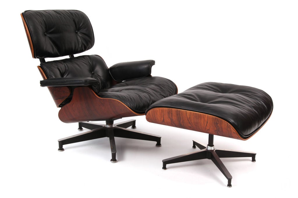 Eames Herman Miller 670 Lounge Chair & Ottoman