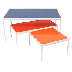 3 Richard Schultz Aluminum & Steel Tables