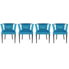 4 Eliel Saarinen Occasional Chairs