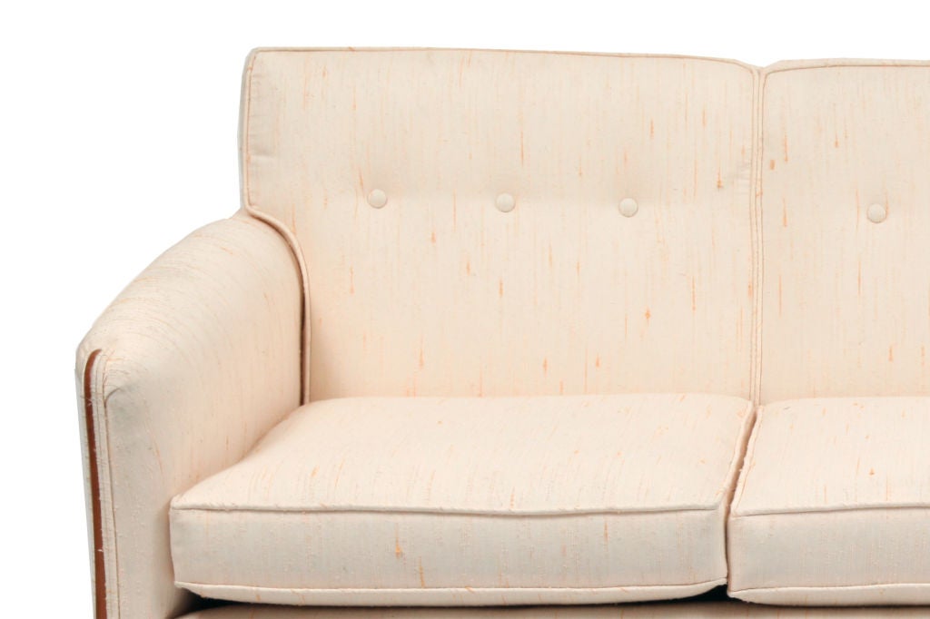 Elegant Cabriolet Leg Sofa and Lounge Chair at 1stdibs