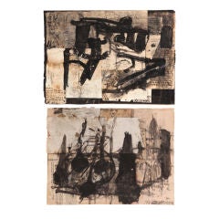 Mixed Media Works on Paper by B. Koschmider