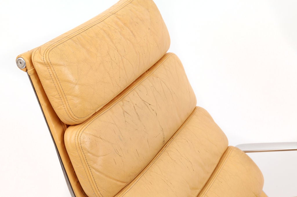 Eames Herman Miller Soft Pad Lounge Chair & Ottoman