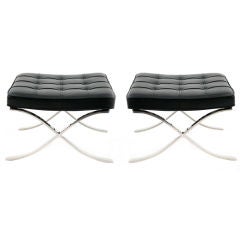 Mies Van Der Rohe Knoll Barcelona Ottomans