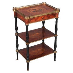 Marquetry Etagere by Tahan