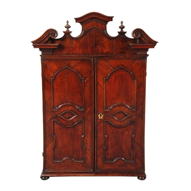 Italian Wall Cabinet For Sale