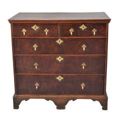 William and Mary Chest with Three Front Feet