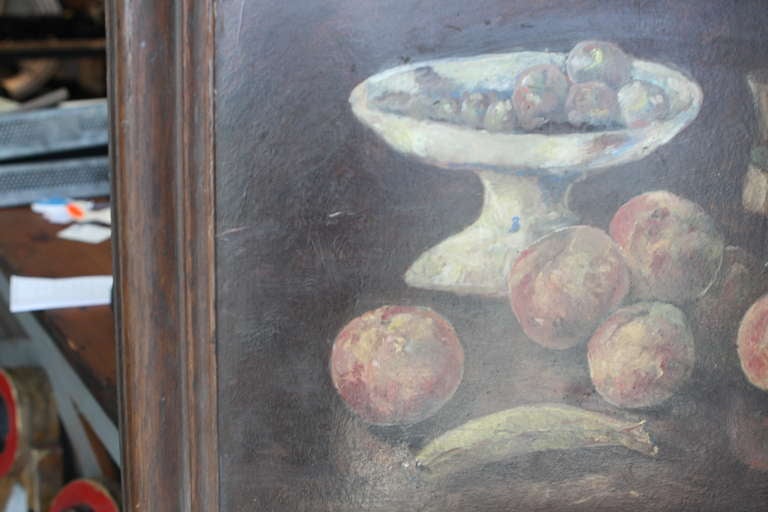 20th Century Old Still Life Painting For Sale