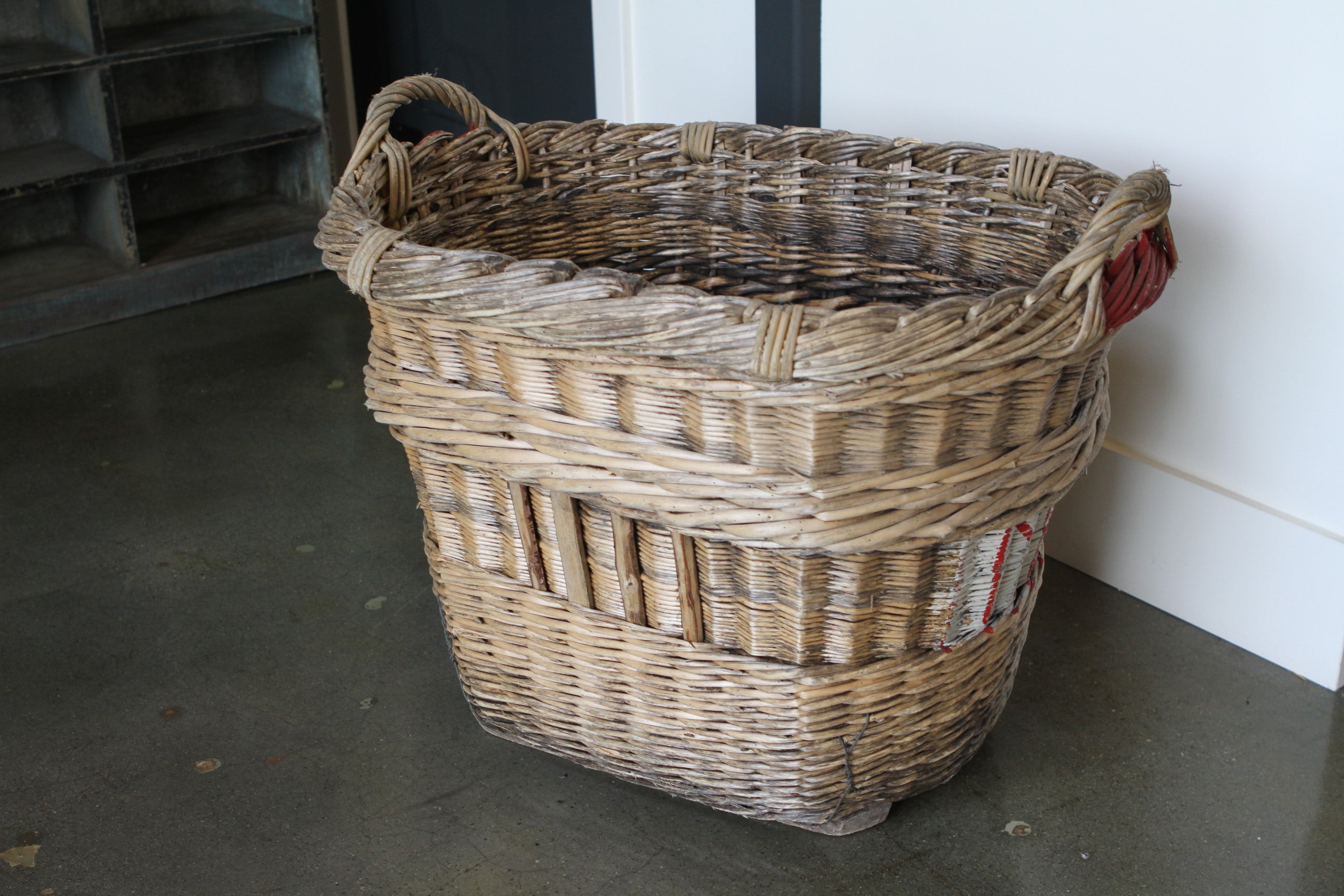 Vintage Champagne Basket For Sale