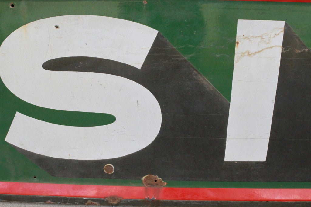 vintage sinclair oil signs