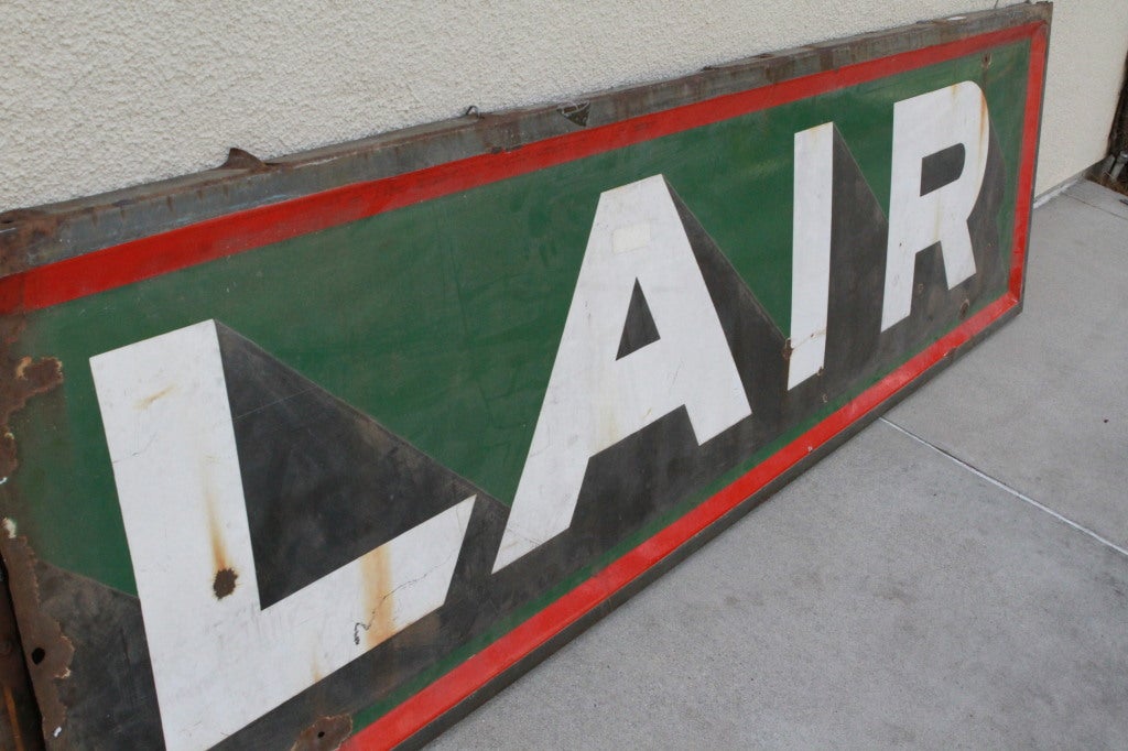 American Vintage Sinclair Oil Co. sign
