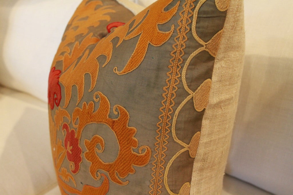 Uzbek Vintage Suzani Pillows