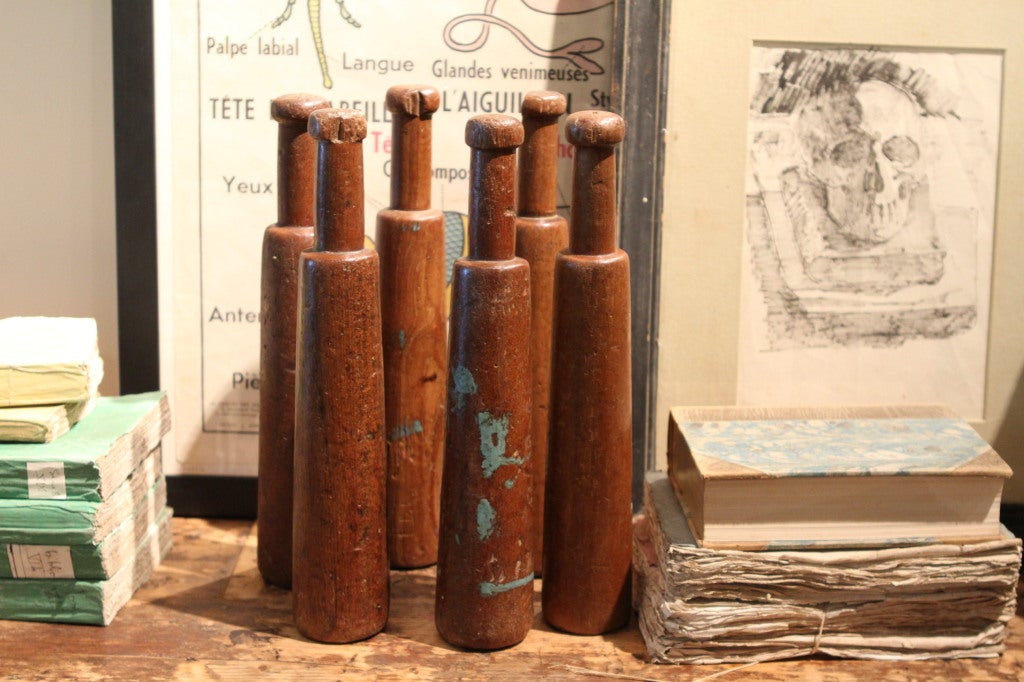 Set of 6 Indian Clubs