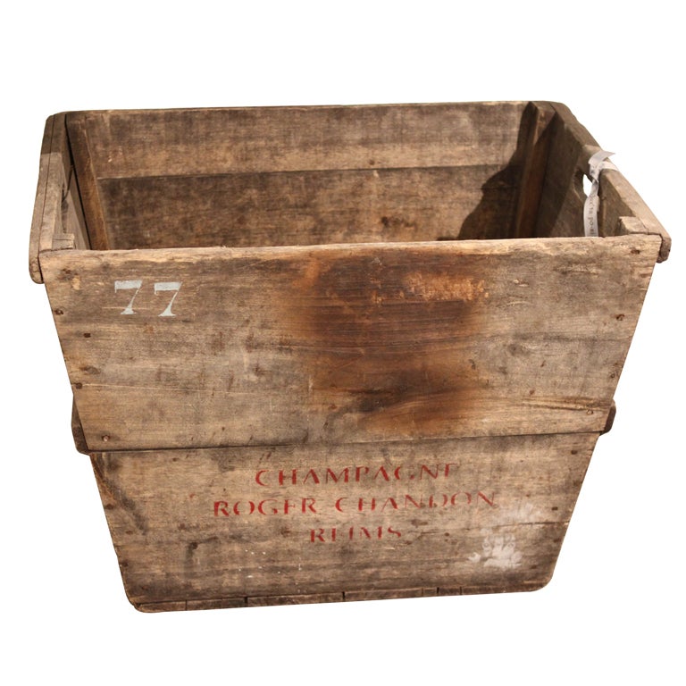 Old Grape crate