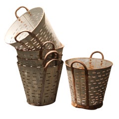 Vintage Oyster Baskets