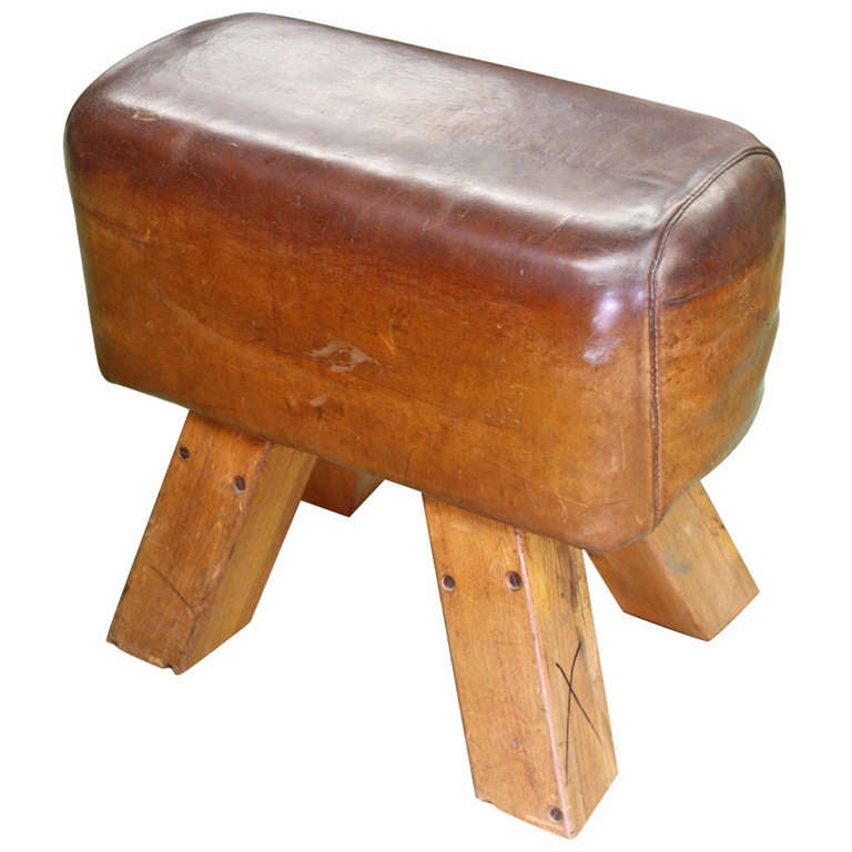 Vintage French Pommel Horse For Sale at 1stDibs