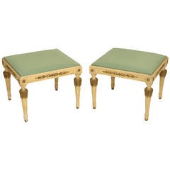 Pair of Directoire Style Benches