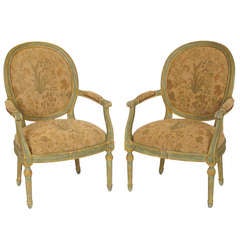 Paire de fauteuils Dennis et Leen