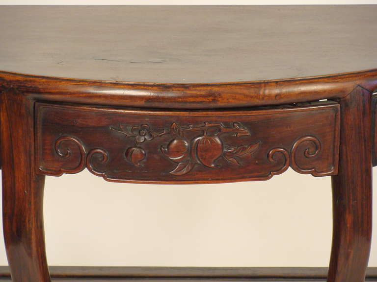Other Chinese Demi Lune Console Table