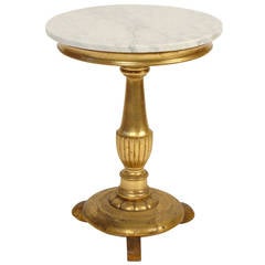 Neoclassical Style Giltwood Occasional Table