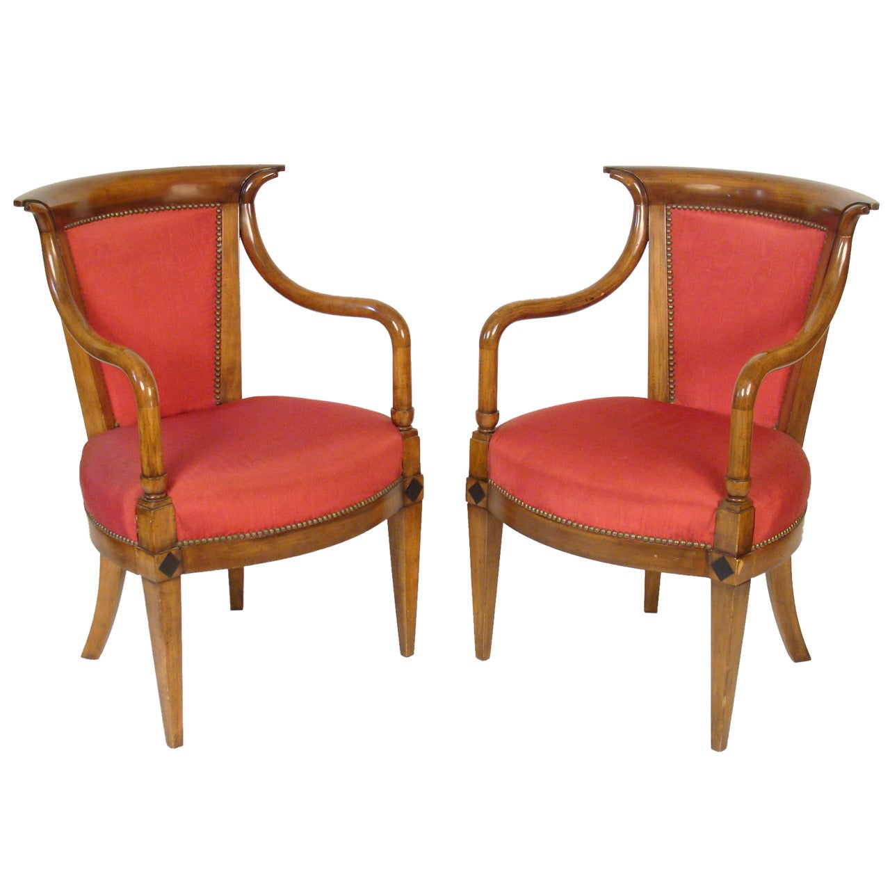 Pair of Directoire Style Armchairs