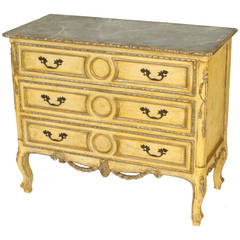 Transitional Style Painted Chest of Drawers