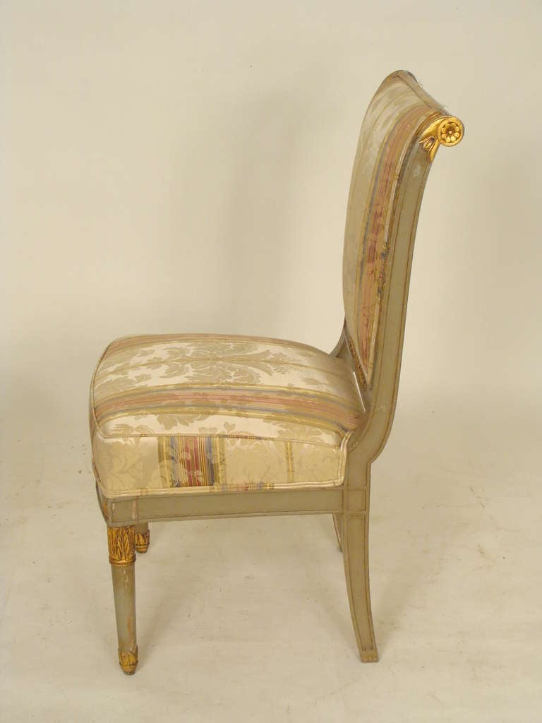 Pair of Empire Style Chaises