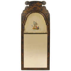 Chinoiserie Decorated Mirror