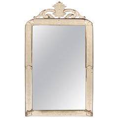 Antique Louis Philippe Style Venetian Mirror