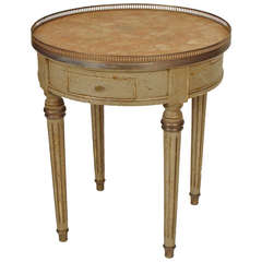 Louis XVI style bouillotte table